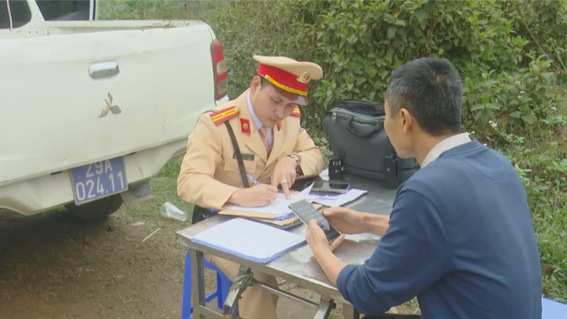 Kiểm soát vi phạm giao thông khu vực ngoại thành dịp Tết