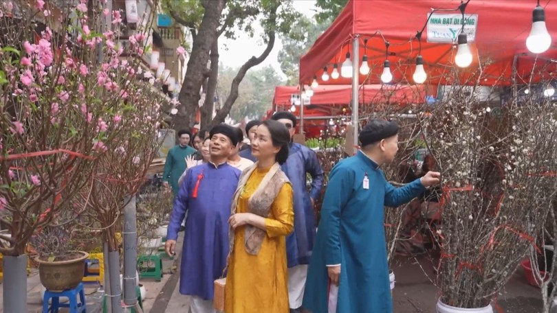 Chợ hoa Hàng Lược những ngày cuối năm