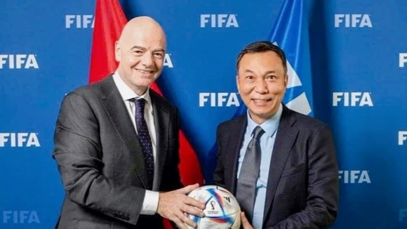 Bóng đá Việt Nam nhận lời chúc tết từ FIFA