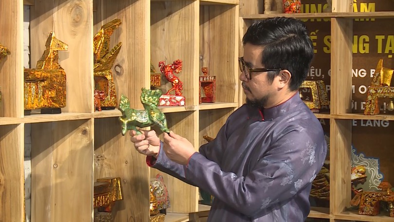 Hình tượng ngựa trong sơn mài truyền thống Đường Lâm