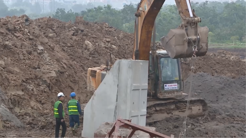 Không nghỉ Tết trên công trình hồ Yên Nghĩa 1 và 2