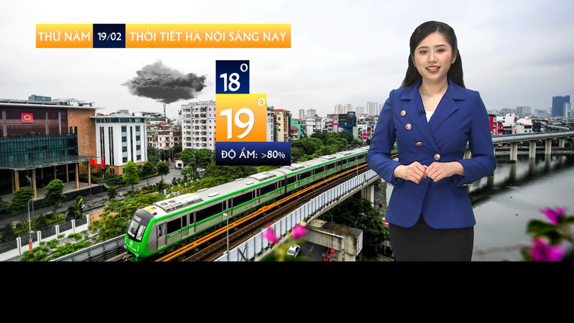 Dự báo thời tiết sáng | 19/02/2026