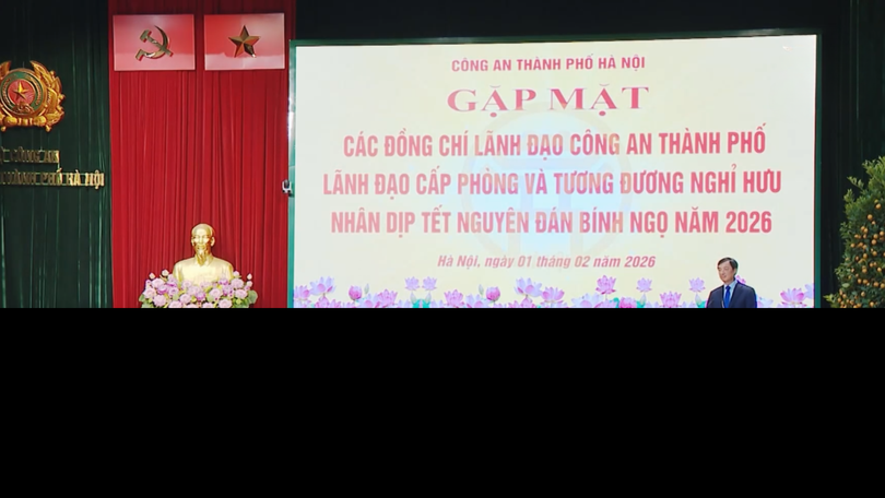 Gặp mặt các cựu cán bộ Công an Thủ đô tiêu biểu