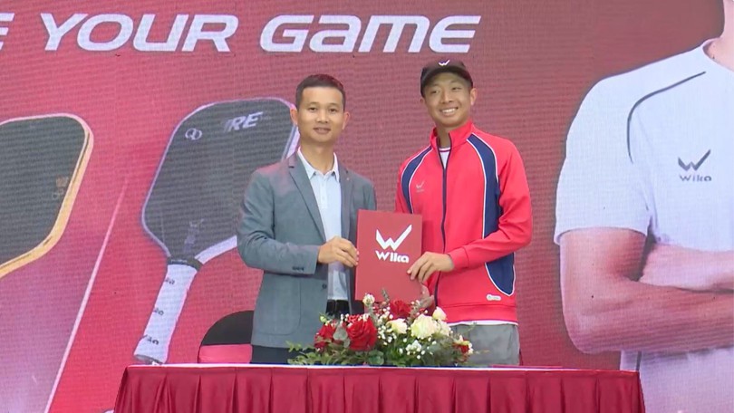 Tay vợt pickleball Quang Dương ra mắt BST tại Việt Nam
