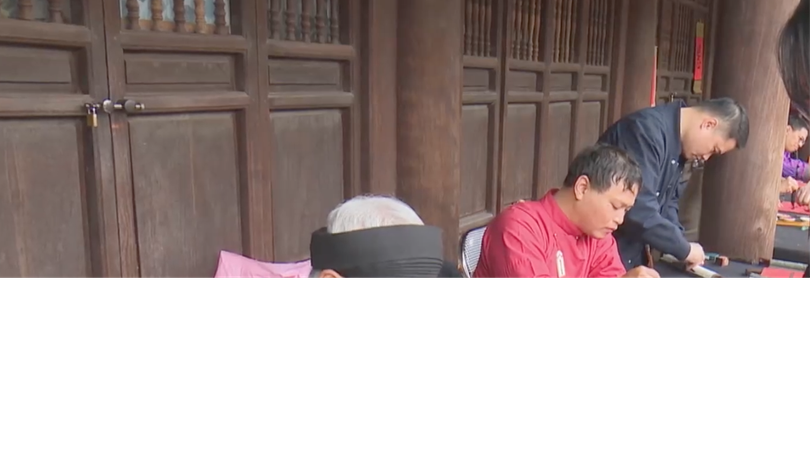 Hội chữ Xuân – Nét đẹp xin chữ đầu năm
