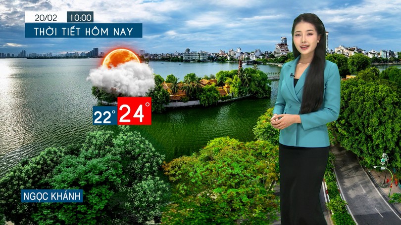 Dự báo thời tiết tối | 20/02/2026