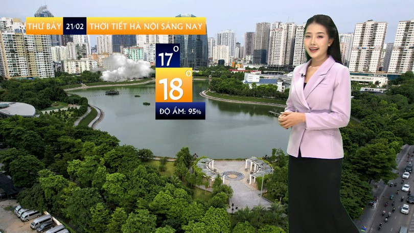 Dự báo thời tiết sáng | 21/02/2026