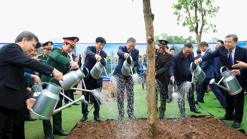 Trồng thêm một cây là gửi thêm một niềm tin vào tương lai