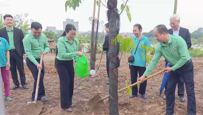 Hội Nông dân thành phố Hà Nội phát động Tết trồng cây