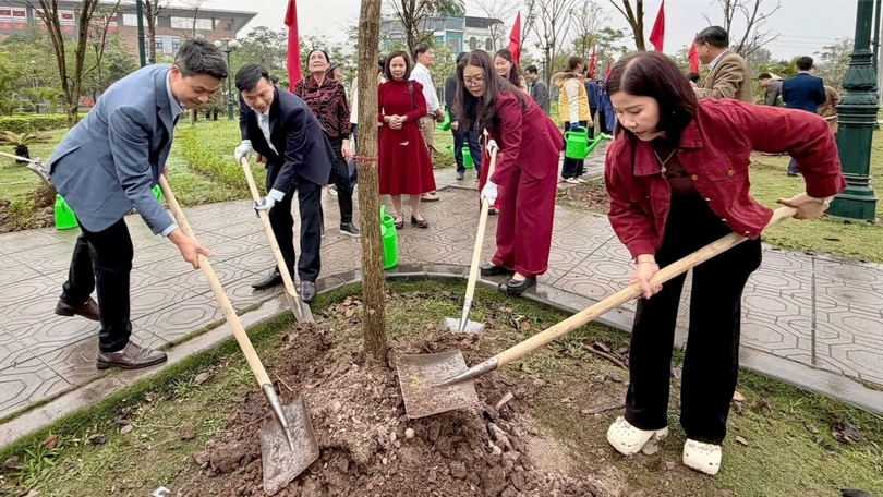 Xã Vân Đình phát động Tết trồng cây năm 2026
