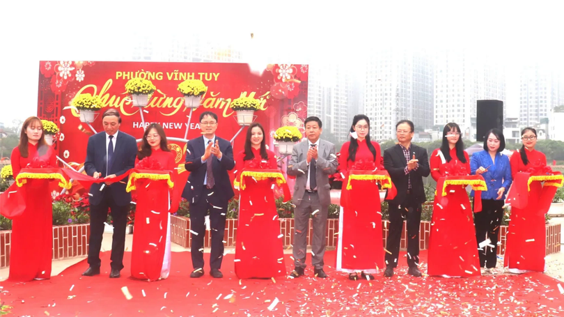 Khánh thành công trình cải tạo xung quanh Ao cá Bác Hồ