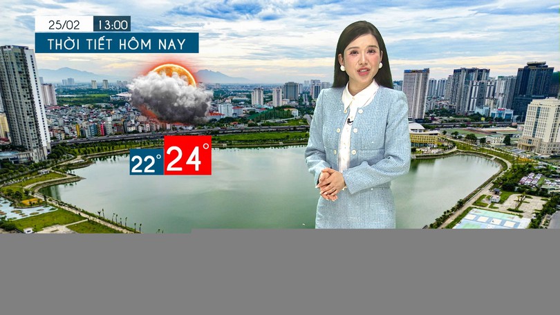 Dự báo thời tiết tối | 25/02/2026