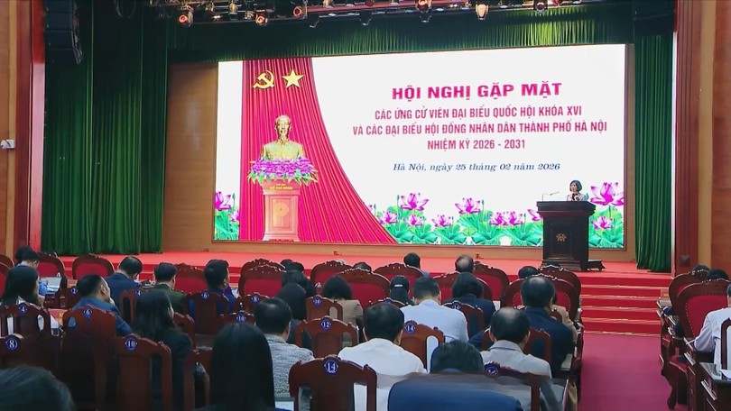 Gặp mặt ứng cử viên đại biểu Quốc hội và HĐND TP. Hà Nội