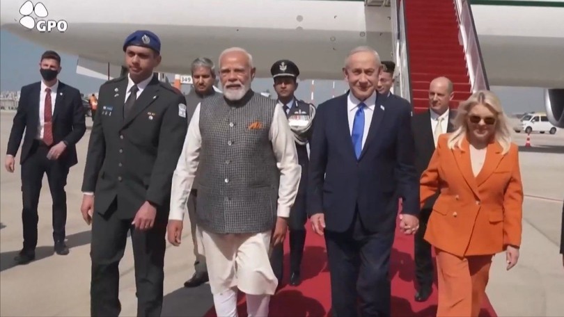 Thủ tướng Ấn Độ hội đàm Thủ tướng Israel
