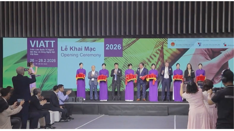 Khai mạc Triển lãm quốc tế ngành Dệt may