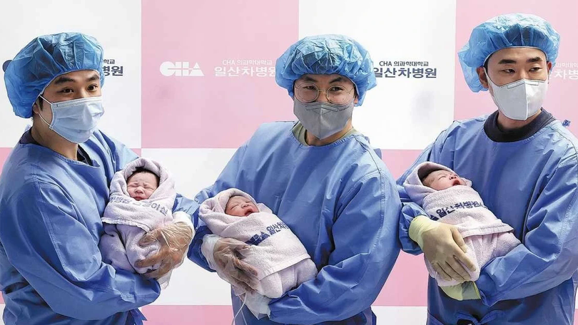 Tỷ lệ sinh tại Hàn Quốc chuyển biến tích cực