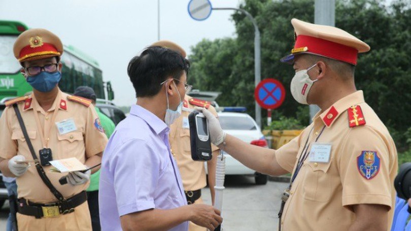 Đồng loạt kiểm tra nồng độ cồn từ mùng 1 Tết