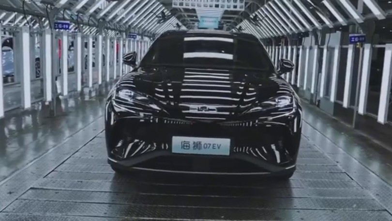Doanh số bán xe của BYD liên tục giảm tại Trung Quốc