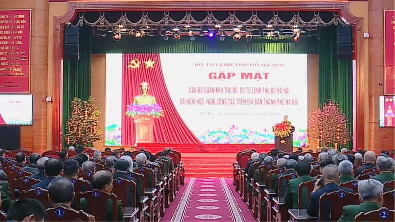 Tập trung xây dựng lực lượng vũ trang Thủ đô vững mạnh