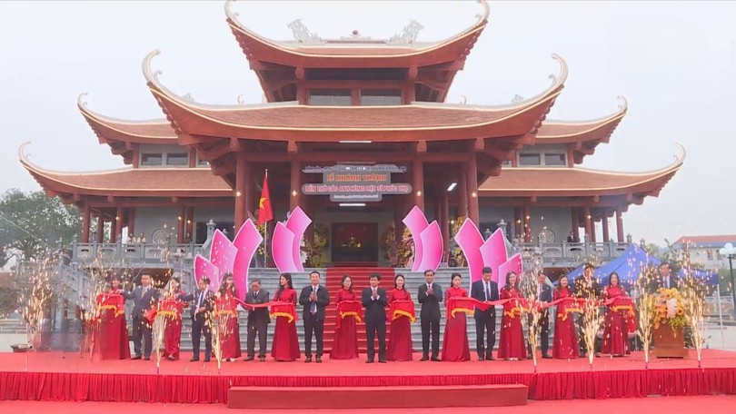 Xã Phúc Thọ khánh thành đền thờ các anh hùng liệt sĩ