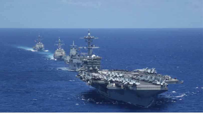 Mỹ bắn hạ UAV Iran tiếp cận tàu USS Abraham Lincoln