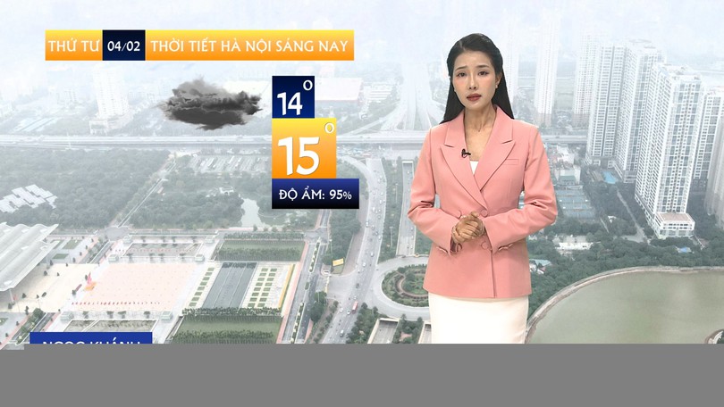 Dự báo thời tiết sáng | 04/02/2026