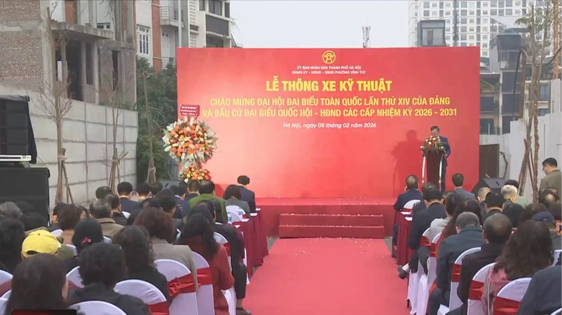 Thông xe kỹ thuật đường nối với dự án 423 Minh Khai