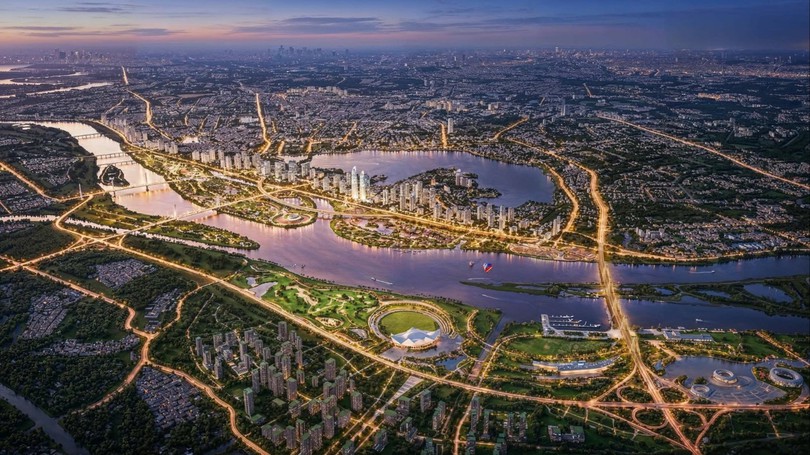 Hà Nội yêu cầu đẩy nhanh GPMB dự án Trục cảnh quan sông Hồng