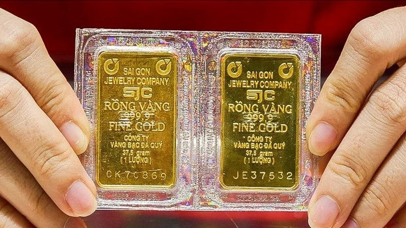 Giá vàng miếng giảm hơn 2 triệu đồng/lượng