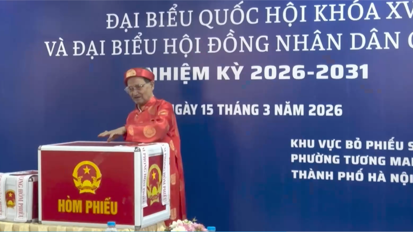 Hơn 89.000 cử tri phường Tương Mai tham gia bầu cử