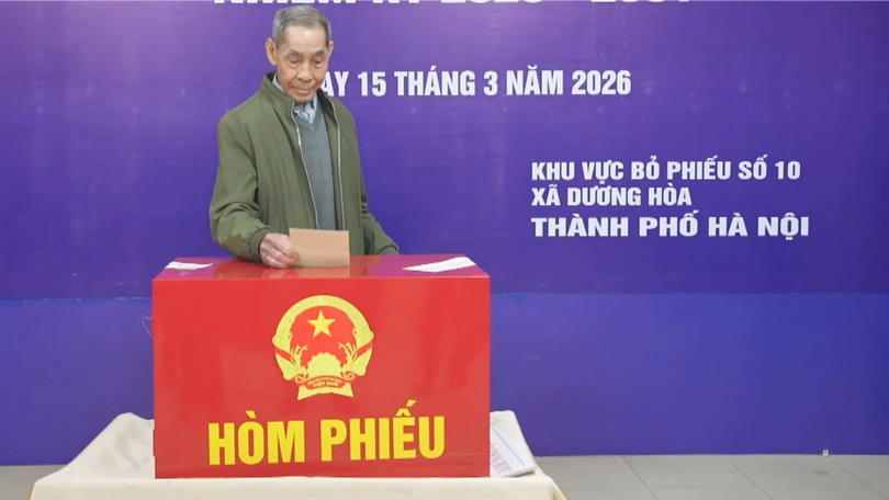 Cử tri xã Dương Hòa gửi gắm kỳ vọng qua những lá phiếu