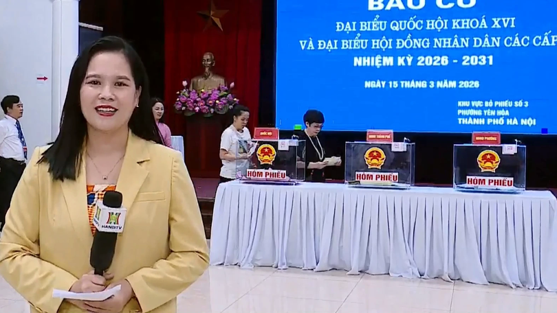 Phường Yên Hoà rộn ràng ngày bầu cử