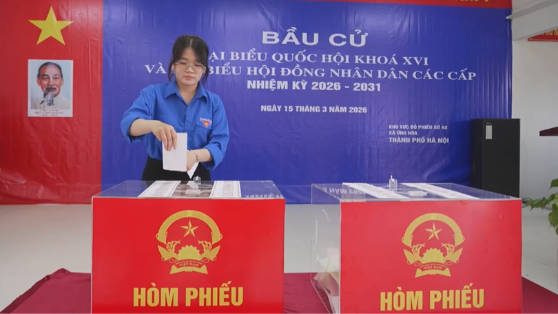 Niềm tự hào của cử tri trẻ xã Ứng Hòa