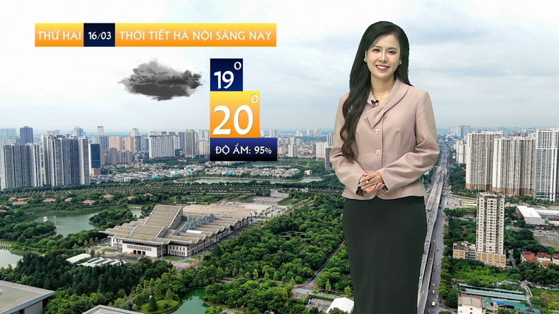 Dự báo thời tiết sáng | 16/03/2026