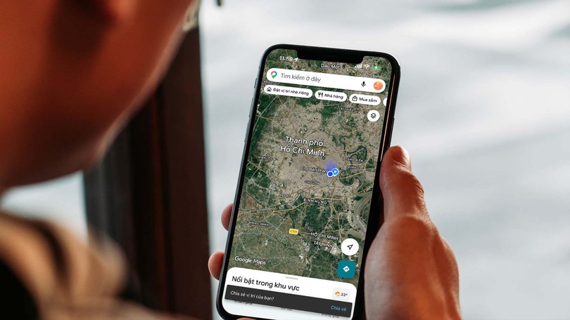 Google Maps cập nhật địa giới hành chính mới của Việt Nam