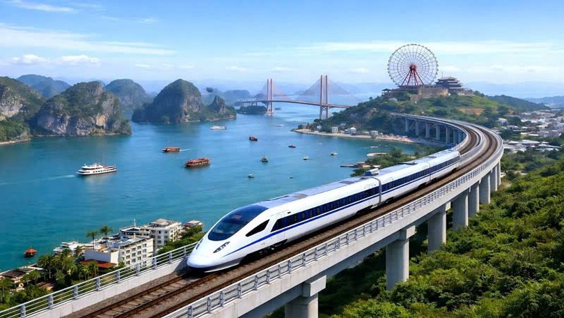 Chuẩn bị khởi công đường sắt tốc độ cao Hà Nội - Quảng Ninh
