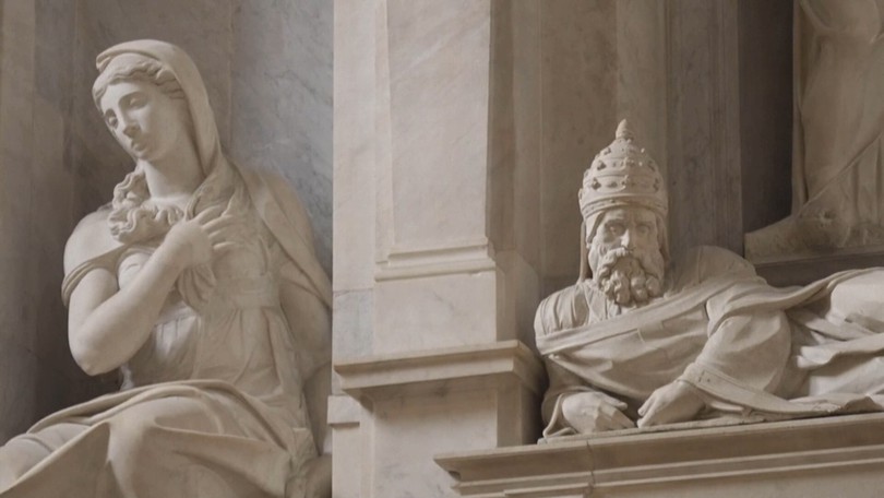 Trùng tu khơi lại vẻ đẹp ẩn trong nhà thờ cổ Rome
