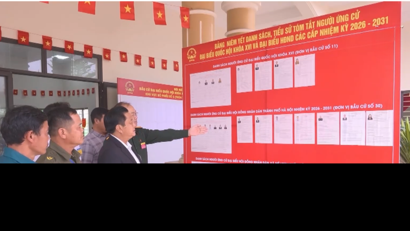 Xã Mê Linh thông tin về kết quả công tác bầu cử