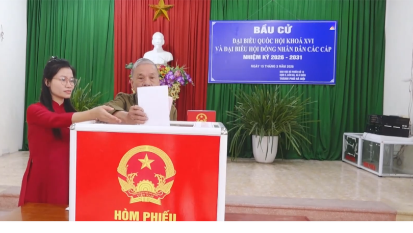 Xã Ô Diên công bố kết quả bầu cử đại biểu HĐND xã