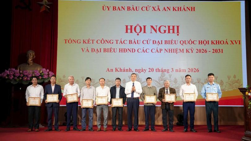 Xã An Khánh công bố kết quả bầu cử
