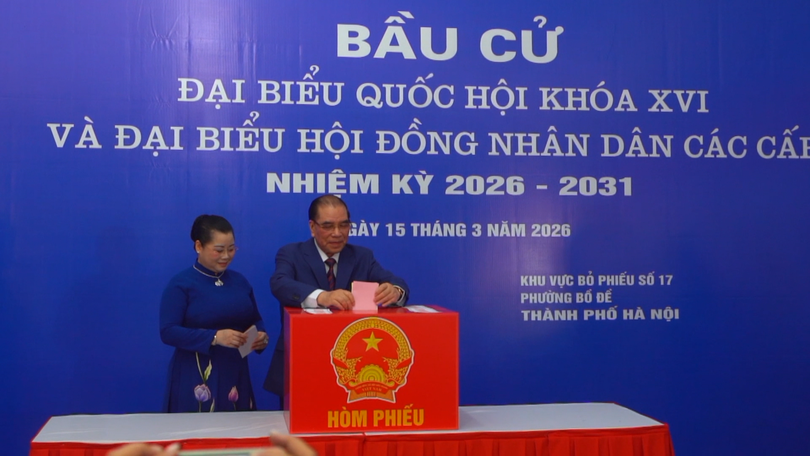 Phường Bồ Đề công bố kết quả bầu cử đại biểu HĐND phường