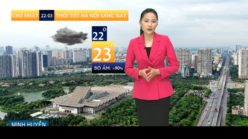 Dự báo thời tiết sáng | 22/03/2026