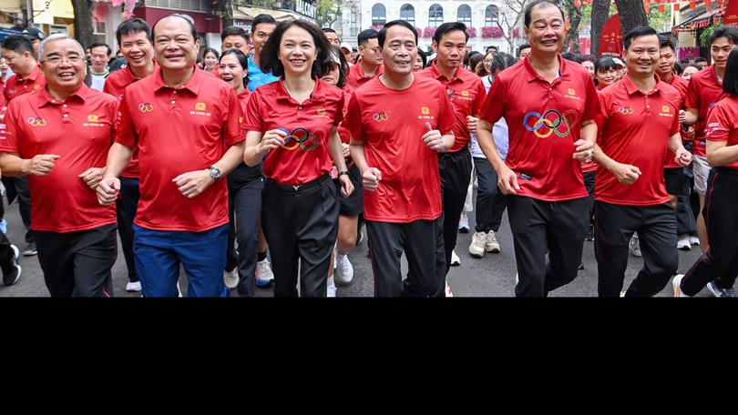 Hơn 17.000 người tham gia Ngày chạy Olympic 2026 vì sức khỏe toàn dân