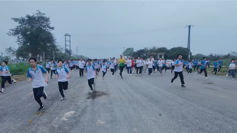 Nhân dân xã Hưng Đạo tích cực tham gia phong trào thể dục thể thao
