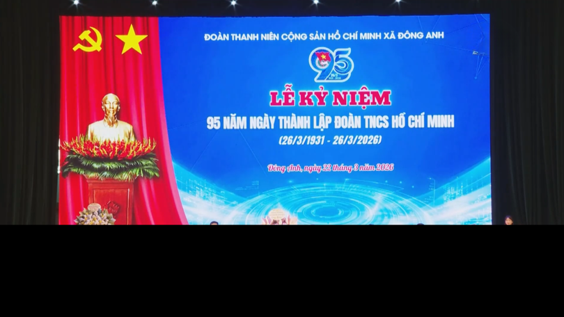 Tuổi trẻ Đông Anh tiếp nối truyền thống 95 năm Đoàn TNCS Hồ Chí Minh