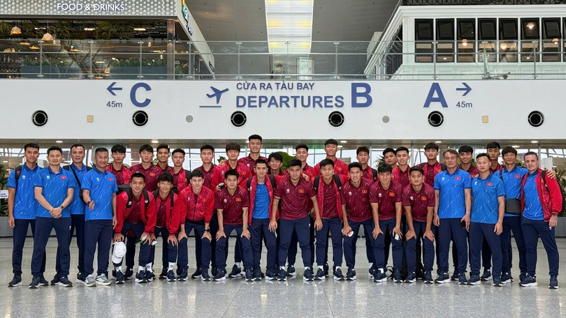 U23 Việt Nam lên đường tham dự giải giao hữu tại Trung Quốc