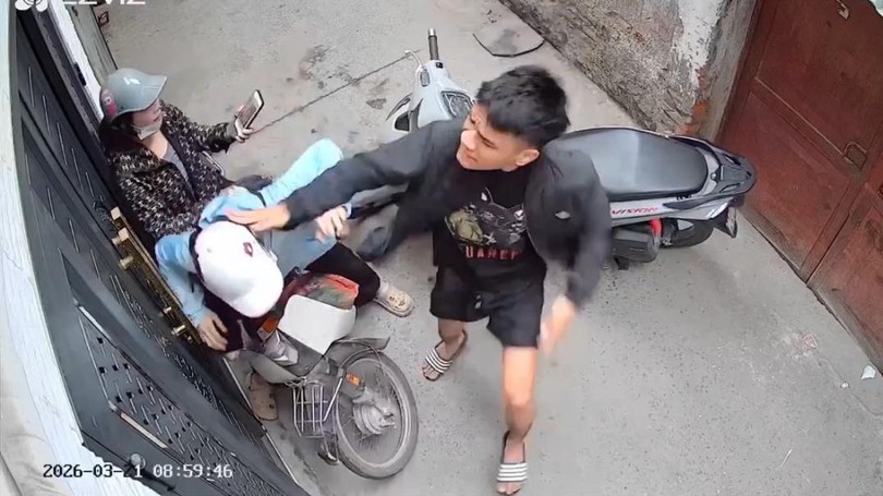Triệu tập đối tượng đánh liên tiếp vào mặt người phụ nữ ở Định Công