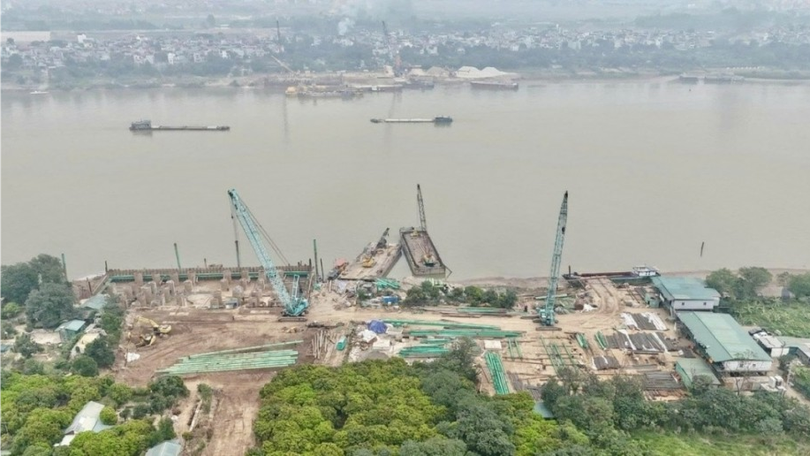 Tăng cường chỉ đạo, đẩy nhanh GPMB dự án cầu Tứ Liên