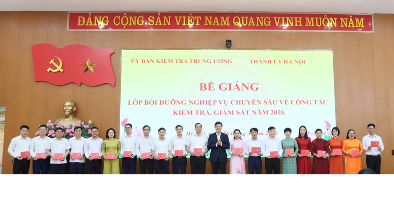 279 học viên hoàn thành bồi dưỡng nghiệp vụ kiểm tra, giám sát