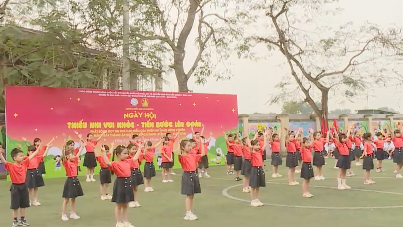 Tự tin tỏa sáng tại ngày hội thể thao